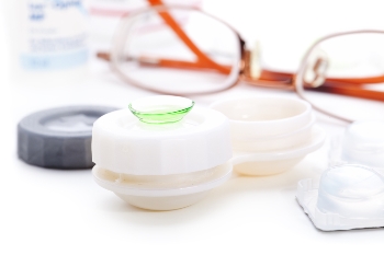 Contact lens, lens cases and glasses.