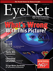 October 2014 EyeNet Cover