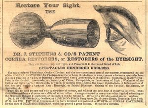Dr. J. Stephen’s & Co. Patented Cornea Restorer