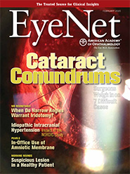 February 2015 EyeNet Cover