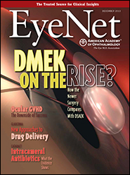 December 2013 EyeNet cover image