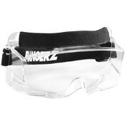 Protección de ojos ajustada a los anteojos para jugadoras de lacrosse