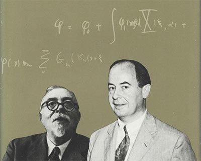 Norbert Wiener and John von Neumann