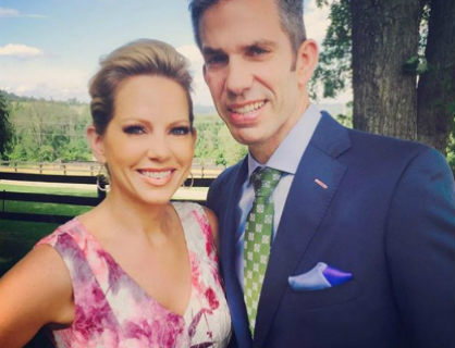 Dry-eye patient Shannon Bream enjoys life with her husband.
