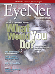 EyeNet March 2014 Cover image